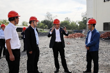 公司党委书记、董事长王碧安到凡口矿调研重点建设项目进展情...