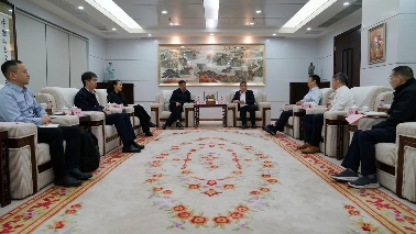 喻鸿会见中国恩菲党委书记、董事长刘诚一行