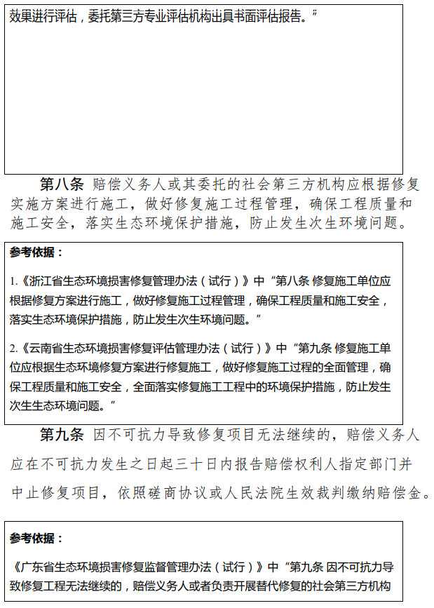 《天津市生态环境损害修复管理办法 （试行）》（征求意见稿）(图5)