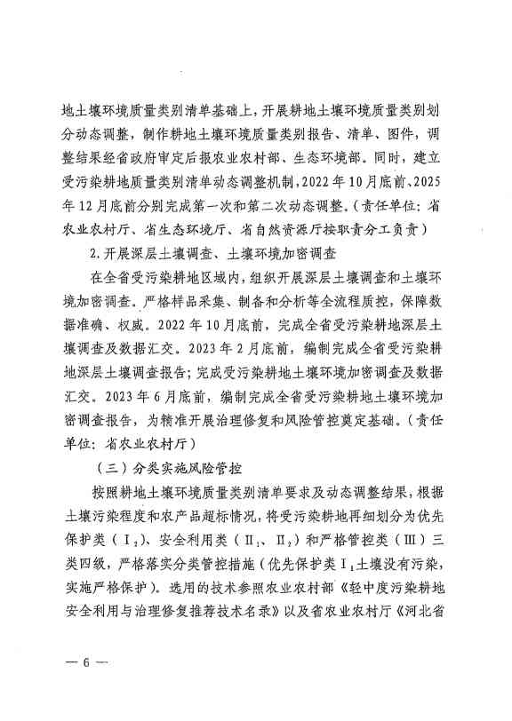 《河北省受污染耕地治理修复与风险管控工作推进方案（2022-2025年）》发布(图6)