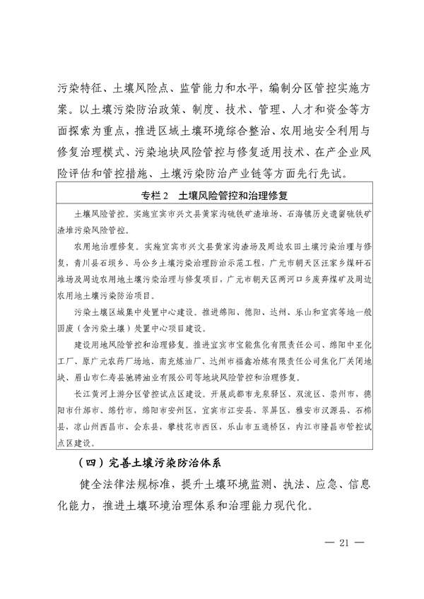 四川省“十四五”土壤污染防治规划印发！(图21)