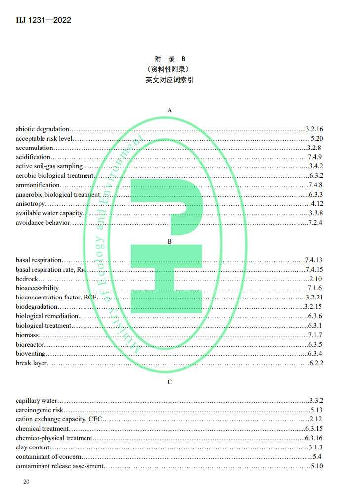 生态环境部发布国家生态环境标准《土壤环境 词汇》(图23)