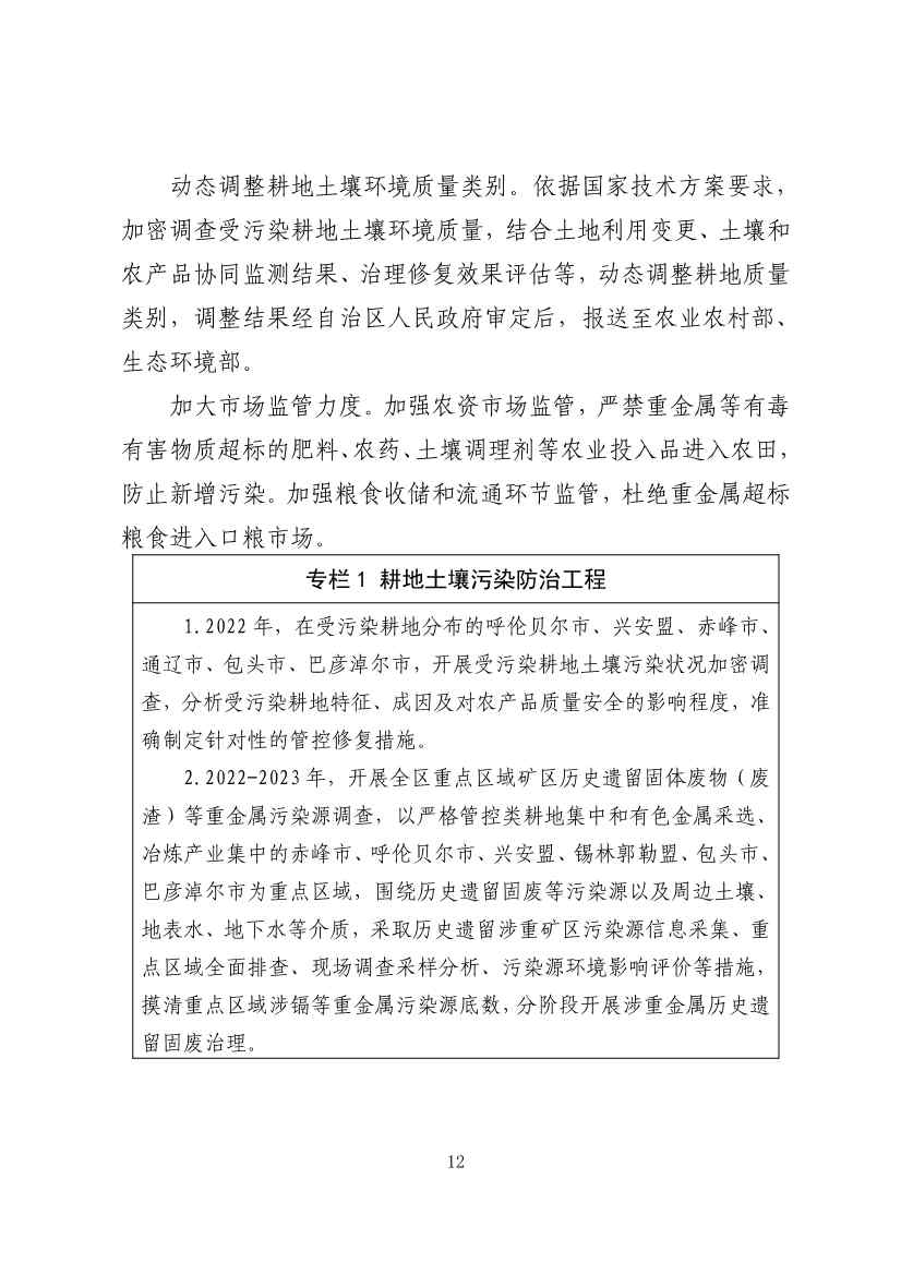 内蒙古自治区“十四五”土壤、地下水和农村牧区生态环境保护规划(图15)