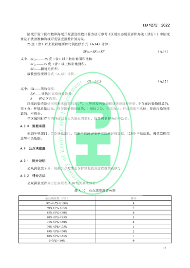 国家生态环境标准《生态保护修复成效评估技术指南（试行）》(图16)