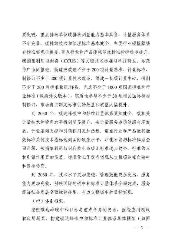 市场监管总局等九部门联合印发《建立健全碳达峰碳中和标准计量体系实施方案》(图3)