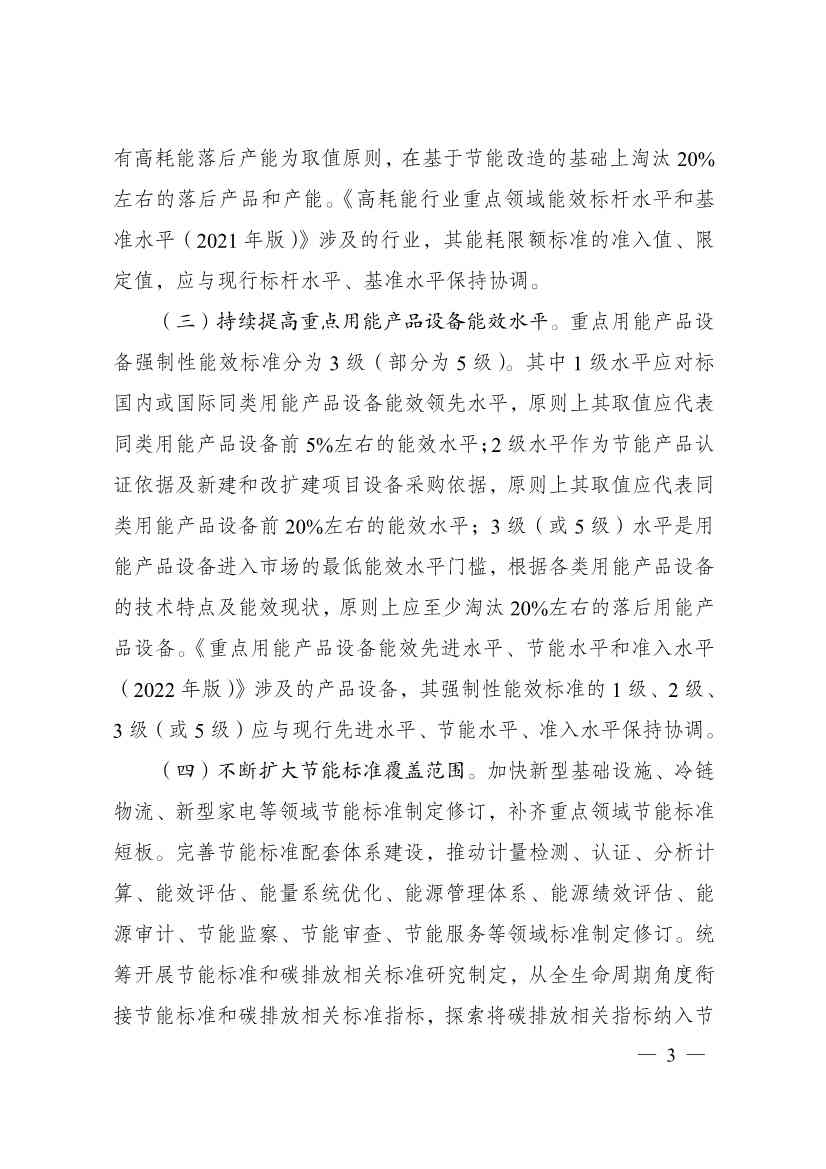 国家发改委：拟进一步加强节能标准更新升级和应用实施 支持重点领域和行业节能降碳改造(图3)