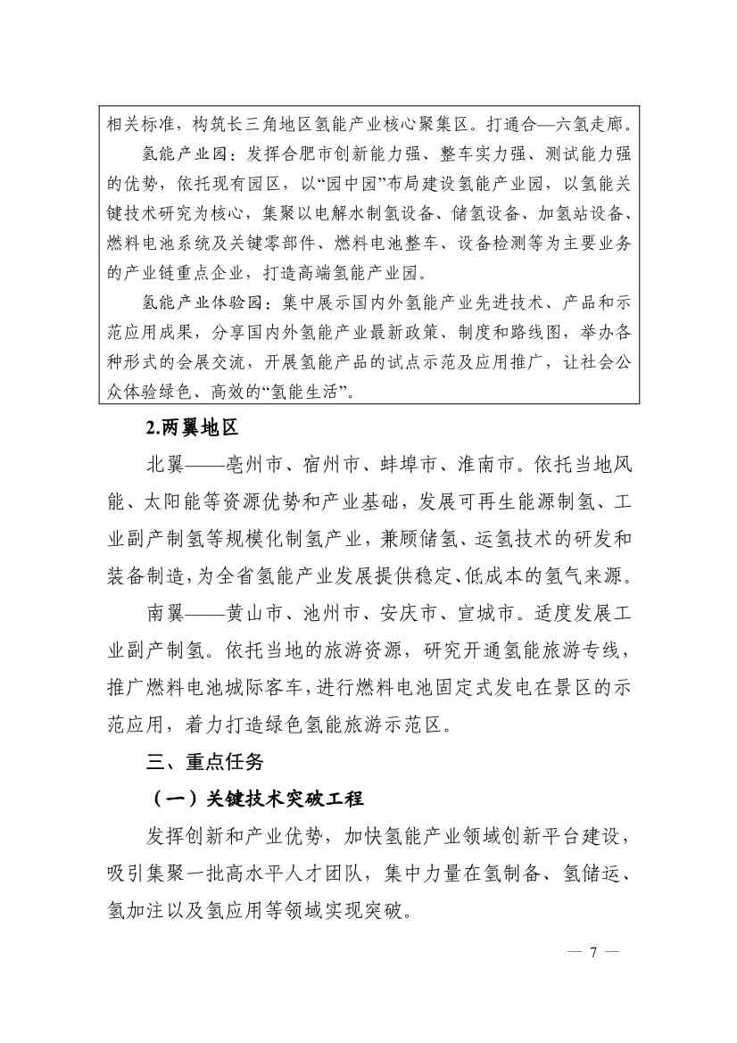 加氢站30座！产值500亿！安徽发布氢能产业发展中长期规划(图7)