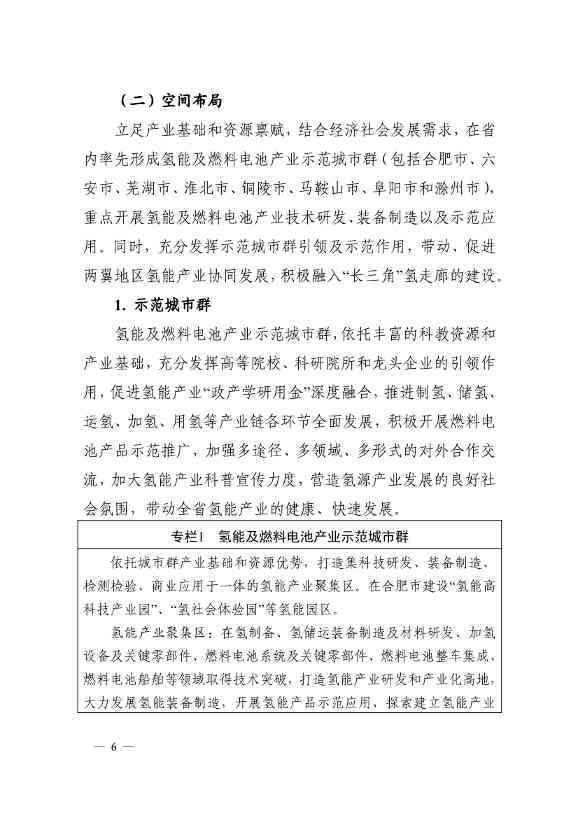 加氢站30座！产值500亿！安徽发布氢能产业发展中长期规划(图6)