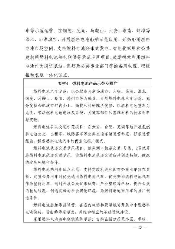 加氢站30座！产值500亿！安徽发布氢能产业发展中长期规划(图15)