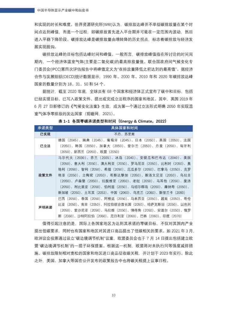 中国半导体显示产业碳中和白皮书(图11)